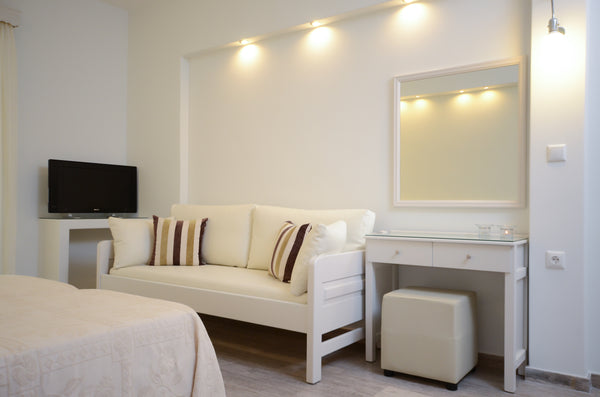 Hotel Blue Sky is situated just 2 minutes from the beautiful sandy beach of Sain Greece Triple Studio Blue Sky Hotel Entire rental unit vacation rental 12539311