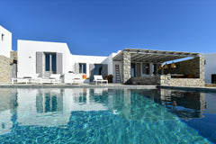 This beautiful villa Suite is located 500 meters from the small harbour of Pyrga Paros, Greece Villa Suite near Drios with 4 bedrooms&sea views! Entire villa vacation rental 30003061