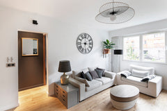 Deux pièces de 49m² refait par architecte, à 400m du métro Jourdain, soit 5 minu  Deux pièces Paris 20ème JOURDAIN Entire rental unit vacation rental 11236765