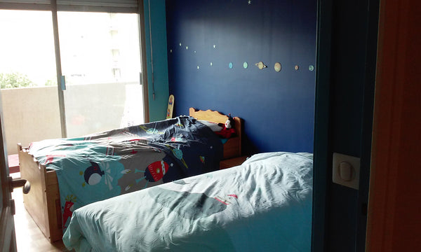 Je propose une chambre de 13 m2, qui est celle de mes enfants une semaine sur de Lyon, France Jolie chambre au coeur de Lyon Private room in rental unit vacation rental 27099395