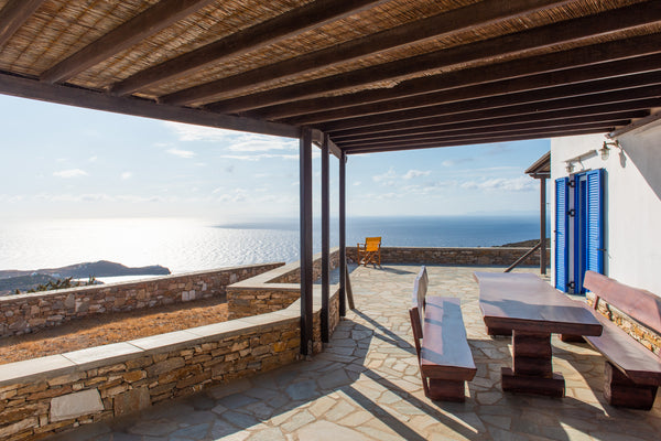 A spacious house of 220 sqm located on a quiet area at the top of a small hill b Athens, Greece Sifnos Cyclades Panorama Cycladic home vacation rental 25394182