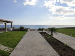 Old Rock Beach Front Villa, is located right next to the Ancient Greek location  Rhodes, Greece Old Rock Beach Front Villa Earthen home vacation rental 6310238