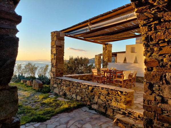 Relaxed seaside villa ideally located atop the peaceful Stavros Cape. Enjoy stun Greece Sunset Villa by the sea, Walk to Beach & downtown Entire villa vacation rental 12197851