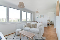 This charming, modern apartment in Bo-Ho style in a newly built complex with bea Vienna, Austria Stylish, Bo-Ho Apt - Beautiful Views Entire rental unit vacation rental 45570674