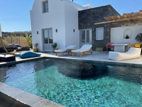 Each villa is 60 sqm<br />Private Pool 30 sqm for each villa (Optional Heated 31 Greece Saint John Oia - Private Pool Villas By Local Host Entire villa vacation rental 45490241