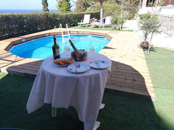 Brand new studio located at the 1st floor for 2 people with 2 single beds, fully Greece Brand new Studio for 2,  with Sea view Entire rental unit vacation rental 24237821