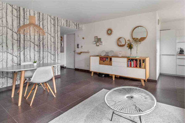 Superbe appartement T3 avec 2 chambres enfants et canapé convertible haut de gam  Au jardin d’Erevan - Lyon Confluence Entire rental unit vacation rental 32929529