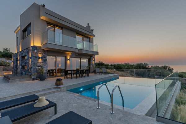 Villa Onyx <br /> <br />The luxurious Villa Onyx is a newly built 180 m² two-sto Rethimnon, Greece Villa Onyx - With Private Heated Pool Entire villa vacation rental 667220440691227463