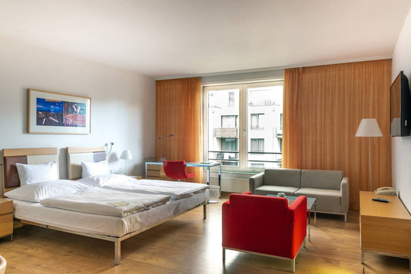 Located in the popular 'Andel' district, our hotel Vienna House Andel’s Prague s Prague, Czechia Cozy studio room at 4* hotel, 40m, weekly cleaning Room in hotel vacation rental 23657659