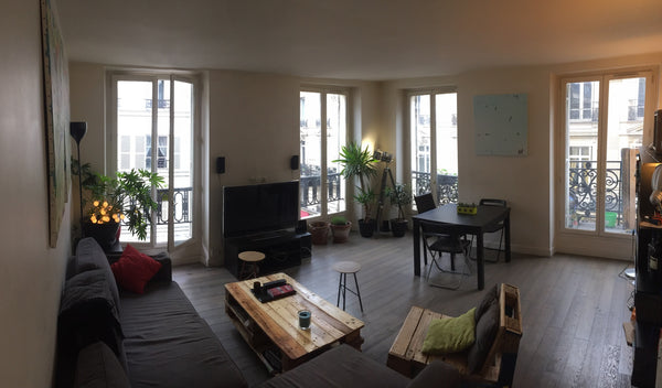 Nice and sunny place with 3 rooms and a convertible welcoming up to 8 people.<br Paris, France Super sunny and central flat Entire rental unit vacation rental 9205334