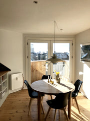 Bright and spacious apartment with great view. <br />The kitchen, dining area an Copenhagen, Denmark Central apartment with balcony and great view Entire loft vacation rental 567384181827011031
