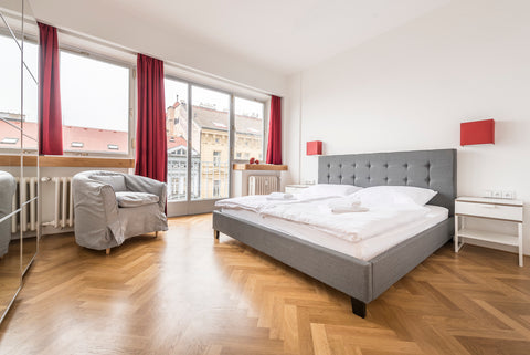 A newly renovated apartment situated in the center of Prague with a beautiful ri Prague, Czechia Merkur Park Apartment Entire rental unit vacation rental 21720340