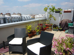 Il s'agit d'un studio de 22m², lumineux, calme et fonctionnel. Son plus: il béné Paris, France Un petit nid sur les toits de Paris Entire rental unit vacation rental 8447735