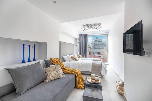 This loft is tastefully furnished with modern day comfort & style in mind. The n GR Apollon (Studio Apartment)  Mythos Luxury Suites Entire condo vacation rental 563542453553566902