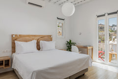 Bright, sleek and primely located, GaZìa overlooks the famous windmills and the  Greece GaZía_Exquisite seaview apartment in Mykonos town Entire condo vacation rental 38260187