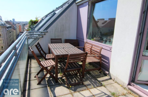 The flat is situated in the Millergasse, in walking distance to the Mariahilfers Vienna, Austria Room in the penthouse - with a large terrace! Private room in rental unit vacation rental 29750868