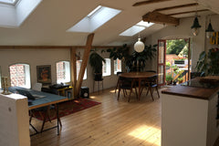 Our private home is a 86m2 loft with balcony located in Christianshavn in the ce Copenhagen, Denmark Beautiful loft in Christianshavn Entire rental unit vacation rental 13825550