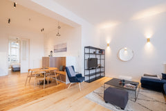 This is a new apartment made for short term stays in Trendy st Gilles the place  Brussels, Belgium lumineux appartement pour 4 premier ét st Gilles Entire rental unit vacation rental 46236398