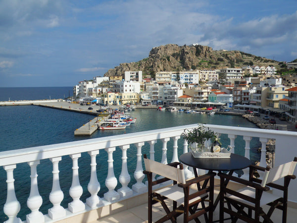 Holiday house, with a wonderful view on the harbor of Pigadia.<br /><br /><b>The Karpathos, Greece Mimis & Connie 2 Entire rental unit vacation rental 30588134