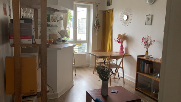 Charming apartment with a separate room (queen bed) and a nice living-room (one  Paris, France Bright apartment near Montmartre Entire rental unit vacation rental 29772926