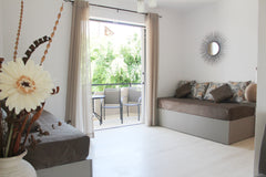 The apartment is located just one minute from the seafront. Newly refurbished ap Rethimnon, Greece Quad Modern Apartment sea side view 50m by the sea Entire rental unit vacation rental 42156601