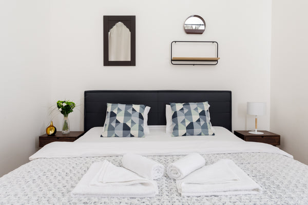 Brew coffee in a French press and drink it on a cozy tiled balcony with a charmi Prague, Czechia Stylish Apartment with an Old Town Facing Balcony Entire serviced apartment vacation rental 26623304