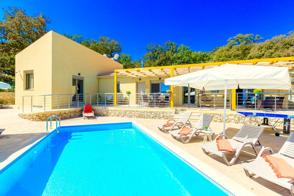 Villa Trules is a truly perfect family holiday home, beautifully set in the coun Heraklion, Greece Villa Trules with private swimming pool Entire villa vacation rental 29784973