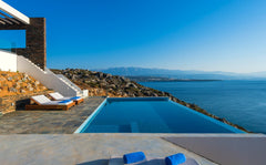 Step into the turquoise sea from this spectacular seafront luxury villa located   Villa Blue Lagoon-Unifying luxury senses SEAFRONT Entire villa vacation rental 53856510