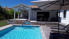 Maison familiale récente de 140 m2, idéalement située entre océan et Bordeaux. V  Maison familiale récente avec piscine et spa. Entire home vacation rental 41678184