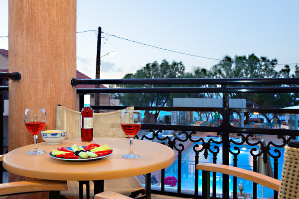 This apartment overlooks to the pool and sea. Its family friendly apartments and  Apartment with Seaview - Alkionides Seaside Hotel Private room in bed and breakfast vacation rental 29999460