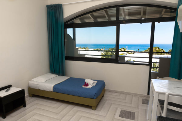Surrounded by real Cretan countryside, the Anna Maria Village, 24 km east of Her Heraklion, Greece Anna Maria Village - Apartment 1 Bedroom Sea View Room in hotel vacation rental 48618738
