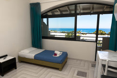 Surrounded by real Cretan countryside, the Anna Maria Village, 24 km east of Her Heraklion, Greece Anna Maria Village - Apartment 1 Bedroom Sea View Room in hotel vacation rental 48618738