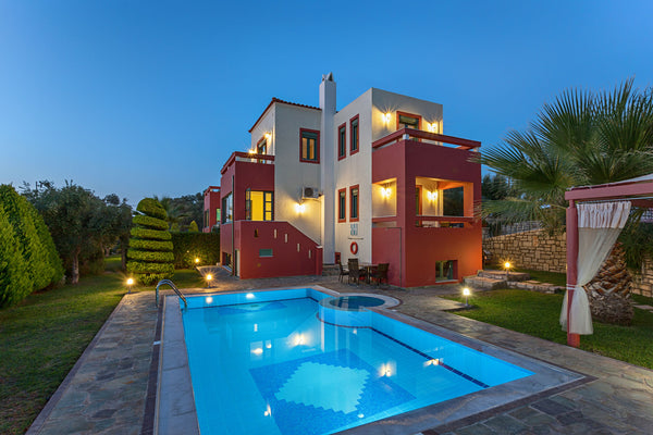 Welcome to Villa Alkyoni in Rethymnon, in Alkyonides Villas complex, with 2 full Rethimnon, Greece 4 Bedroom Villa w.private pool and BBQ in Rethymno Entire villa vacation rental 15666890