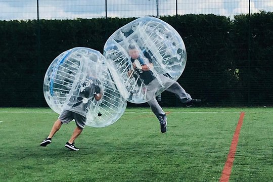 1 Hour Bubble Football Experience in Reading  Private Tours and Travel Guide Europe London REGION South East England Destination Tour