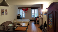 Appartement de 34m2 avec cuisine, (four-micro-onde, frigo, plaque de cuisson), d Auvergne-Rhône-Alpes, France Petit appartement fonctionel Entire rental unit vacation rental 12001725