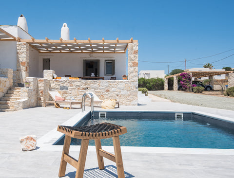 Traditional Cycladic 2 bedroom house located within a complex of four houses jus  Sage Residence Mikri Santa Maria Entire villa vacation rental 566454064854874947