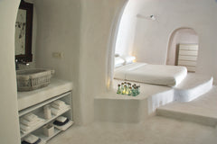 Lydia's House is a small gem among the last row of houses on the cliffs, offerin  Lydia's House, Caldera view, indoor heated pool Cycladic home vacation rental 12601671