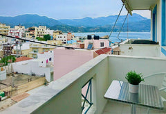 Located in Pigadia, the center of Karpathos island. Just 1 minute walk from taxi  Lilis Apartment with Sea View Entire rental unit vacation rental 43428506