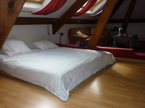 cette belle grande chambre accueille une personne seule ou un couple.<br />la ch Brussels, Belgium quiet-charming room(sgl or cpl)30M2 Private room in home vacation rental 967338