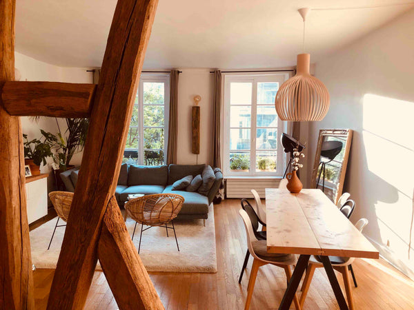 Our accommodation of 82 square meters is composed of two double bedrooms, one li Paris, France Cosy and luminous peace heaven in top location Entire rental unit vacation rental 18623194