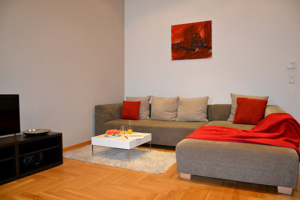 Modern & stylish premium 55 sqm apartment with separat bedroom, located in a tra Vienna, Austria Serviced Apartment in the City Center Entire serviced apartment vacation rental 7236535