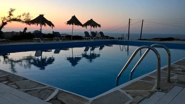Its an appartment nice decoreted in island style, blue and white,The blue color  Iraklion, Greece Bellevue Village&Suites in Crete#1 Entire rental unit vacation rental 34280