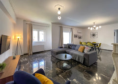 Our apartment is cozy, modern and newly renovated. It is located just 250 meters GR Central & Spacious 105sq meters apt. in Viktoria Entire condo vacation rental 50061779