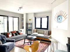 The flat has an amazing view of the Acropolis and of the city, located in a very Athens, Greece Acropolis view- 150m2 flat perfectly located Entire rental unit vacation rental 6163186