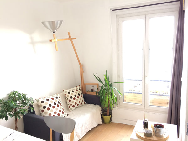Situé au coeur du 5ème arrondissement, au 6ème étage avec vue panoramique sur Pa Paris, France Appartement Place Monge Entire rental unit vacation rental 21721914