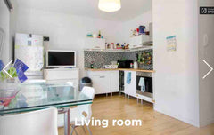 very lighty and recently renovated apartment with one room in a mezzanine with a Brussels, Belgium Chambre dans le quartier européen Private room in rental unit vacation rental 35396908