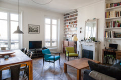 Typical Parisian flat. The decor is clean and cosi (inspired by scandinavan desi Paris, France Charming, typical Parisian flat near gare du Nord Entire rental unit vacation rental 13876632