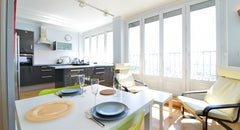 Located on the Croix Rousse plateau, this apart hotel features a living room, a  Lyon, France T3 Familial Cx  Rousse Belvedere - Appart'Ambiance Entire rental unit vacation rental 31628356