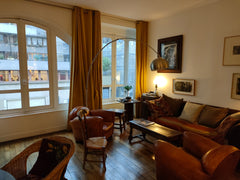 Notre logement de 80 m2 est composé d’un grand salon très cosy avec cuisine amér Paris, France Appartement chaleureux au coeur de Paris Entire rental unit vacation rental 13712219