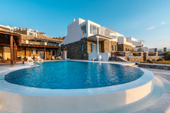 This property is located at a quiet residential area at the west side of Mykonos Mikonos, Greece Sunset Villa Iza Cycladic home vacation rental 41951509